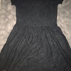 Lace Black Dress